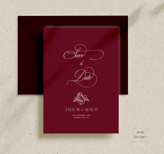 deep_red_cupid_save_the_date_invitation_template_june_studio_designs