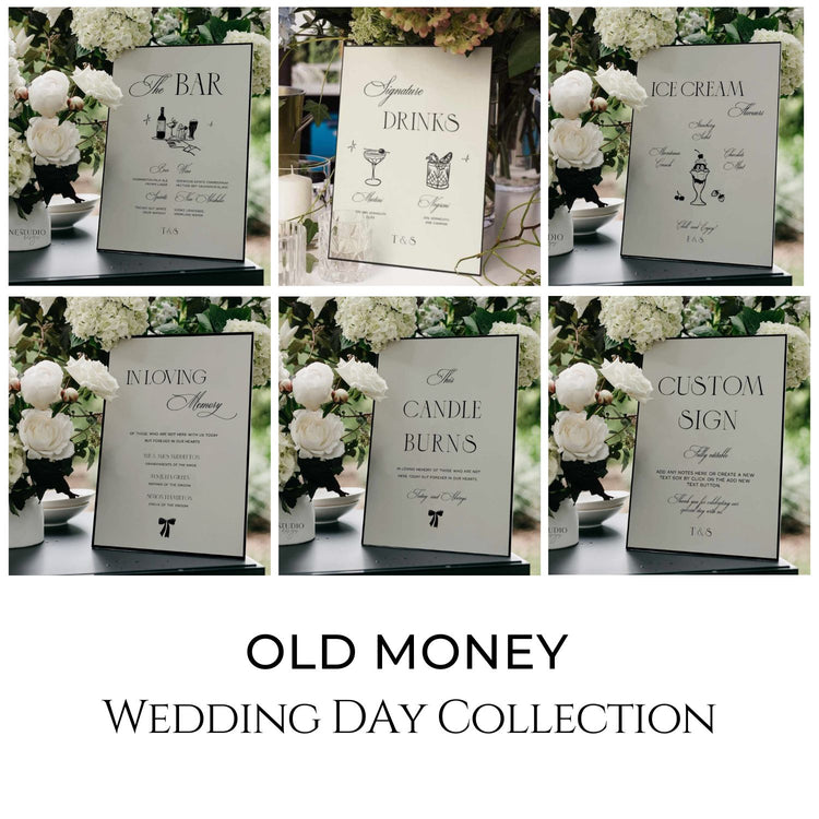 Old Money Wedding Day Bundle