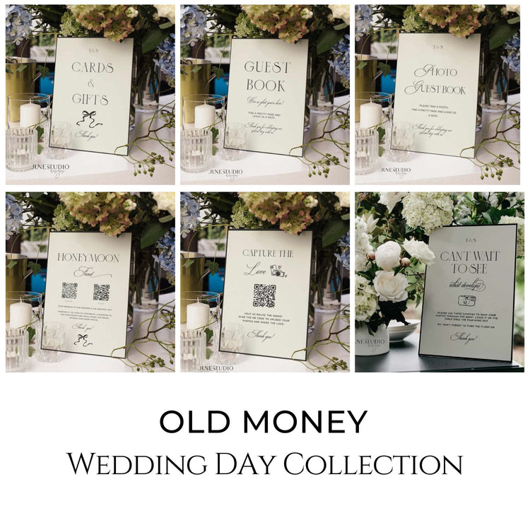 Old Money Wedding Day Bundle