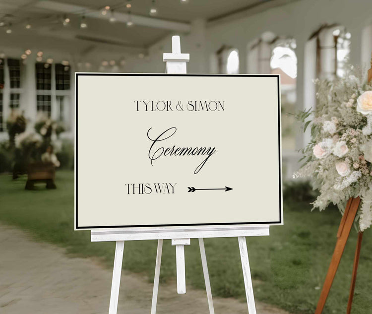 wedding_ceremony_direction_signage_template